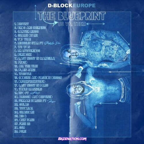 DOWNLOAD ALBUM: D-Block Europe – The Blue Print – Us Vs. Them [Zip File]