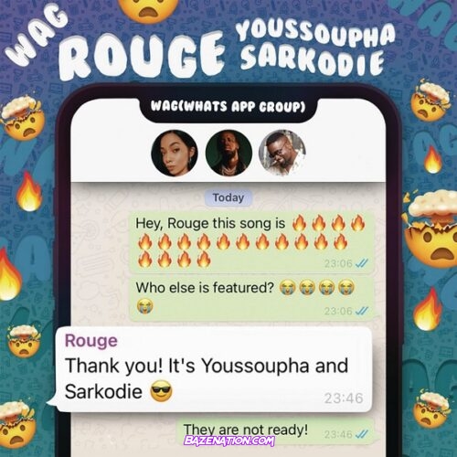 Rouge - WAG ft. Sarkodie & Youssoupha Mp3 Download