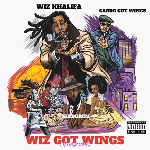Wiz Khalifa, Cardo & Sledgren - Blacc Tarantino Mp3 Download