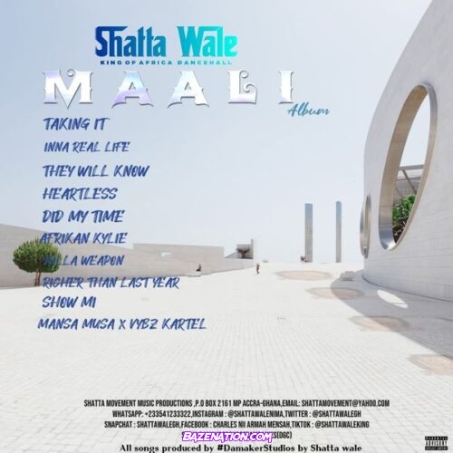 SHATTA WALE SHATTA WALE KILLA WEAPON Mp3 Download